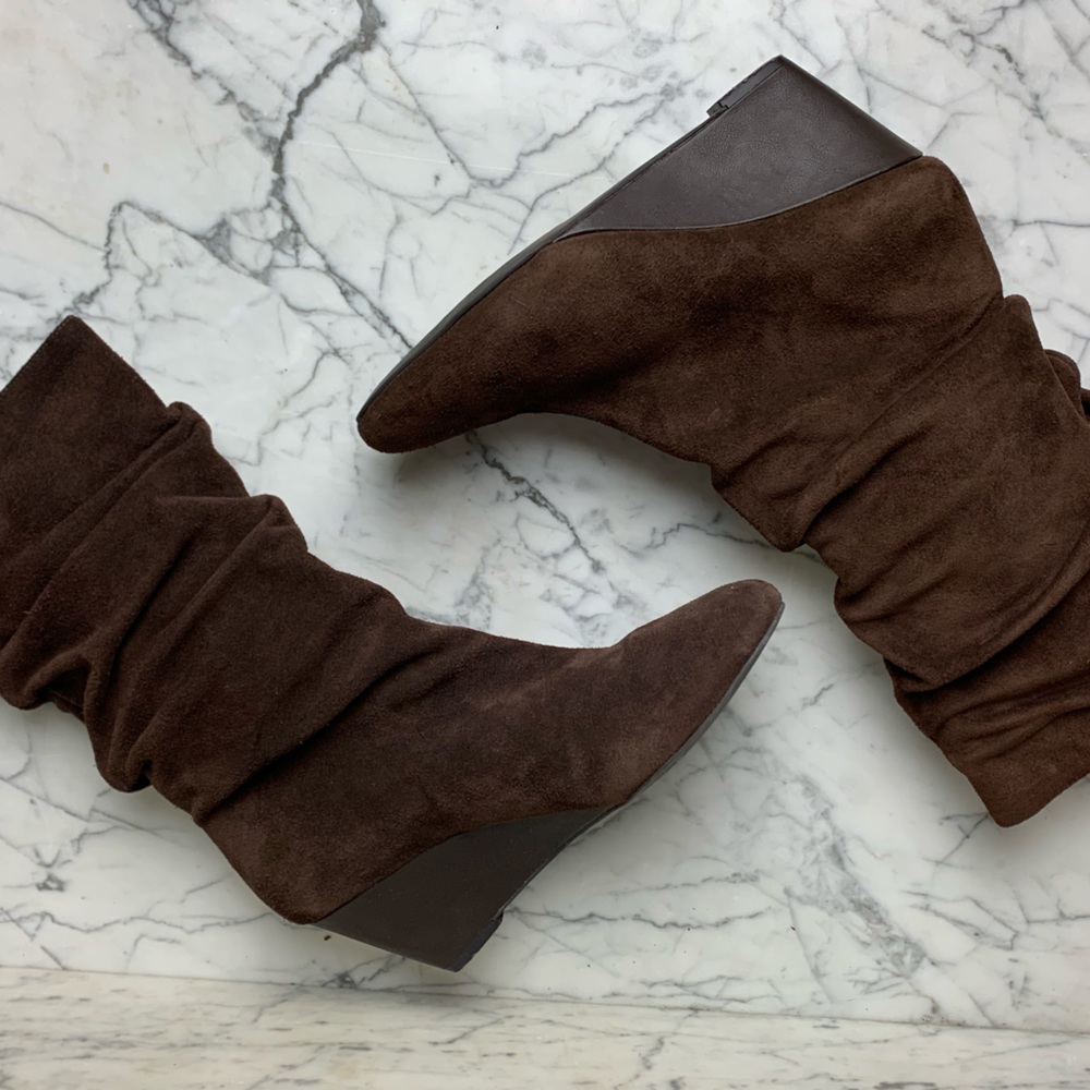 Alex Marie Dana Brown Suede Boots